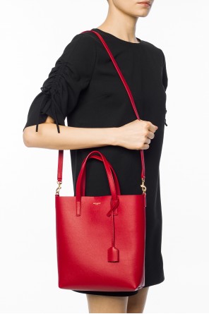 Shopper bag with embossed logo, zdjęcie 2 Shopper bag with embossed logo od Saint Laurent